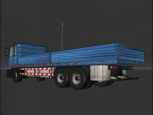 Board truck 3D Model
