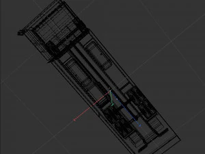 Board truck 3D Model
