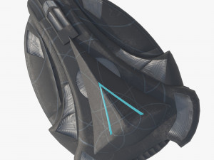 Battleship alkesh 3D Model