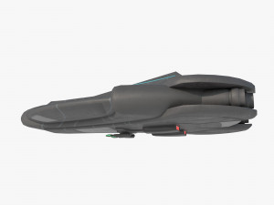 Battleship alkesh 3D Model