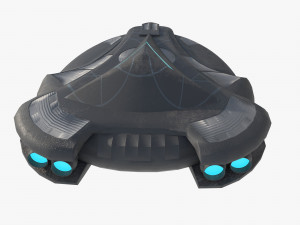 Battleship alkesh 3D Model