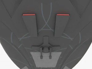 Battleship alkesh 3D Model