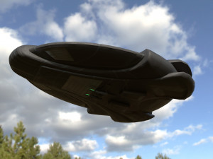 Battleship alkesh 3D Model
