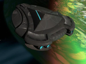 Battleship alkesh 3D Model
