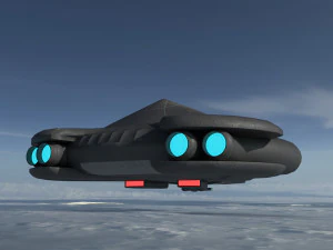 Battleship alkesh 3D Model