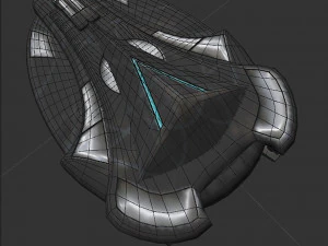Battleship alkesh 3D Model