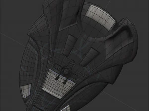 Battleship alkesh 3D Model