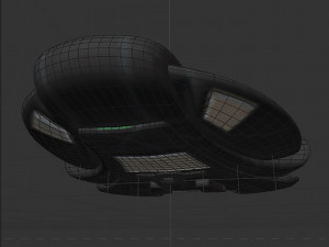 Battleship alkesh 3D Model