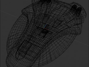Battleship alkesh 3D Model