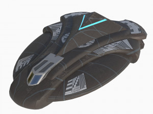 Hi-poly Alkesh 3Dモデル