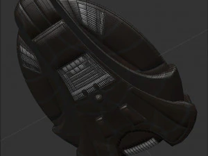 Hi-poly Alkesh 3D Model