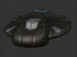 Hi-poly Alkesh 3D Model
