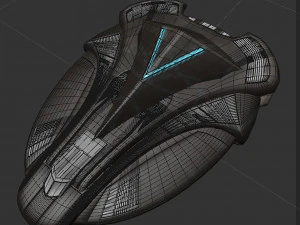 Hi-poly Alkesh 3D Model