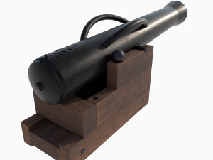 Cossack mortar 3Dモデル