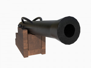 Cossack mortar Model 3D