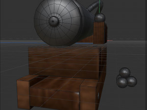 Cossack mortar Model 3D