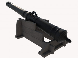 Cossack mortar1 3D Model