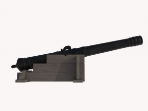 Cossack mortar1 3D Model