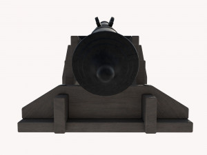 Cossack mortar1 3D Model