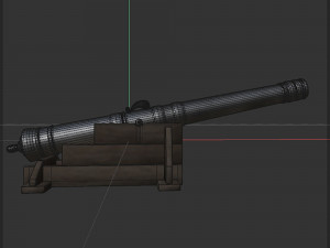 Cossack mortar1 3D Model