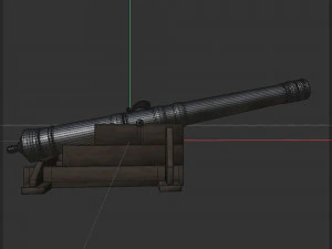 Cossack mortar1 3D Model