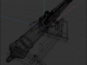 Cossack mortar1 3D Model