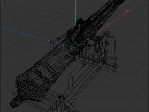Cossack mortar1 3D Model