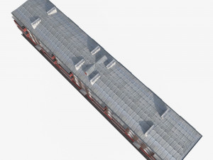 House red brick 3D 모델