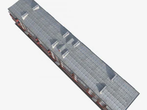 House red brick 3D Model