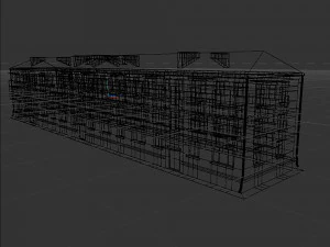 House red brick 3D Model