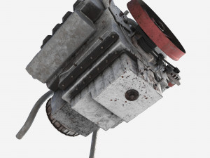 Engine old 3D Model