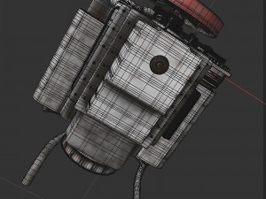 Engine old 3D Model