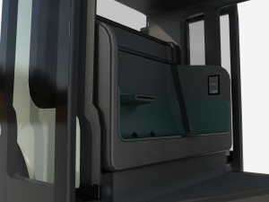 Unmanned taxi 3D Model