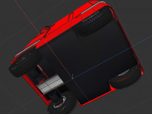 Japanese delivery robot Deliro 3Dモデル