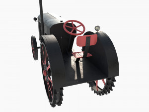 Restored tractor from the 30s Modèle 3D