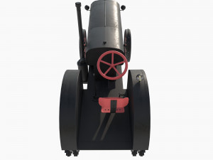 Restored tractor from the 30s Modèle 3D