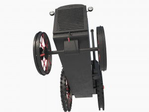 Restored tractor from the 30s Modèle 3D
