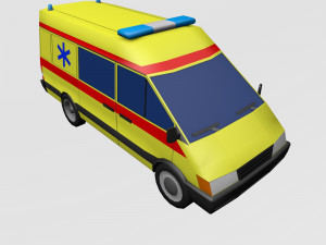 Set of light-duty cars 3D 모델