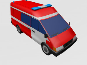 Set of light-duty cars 3D 모델