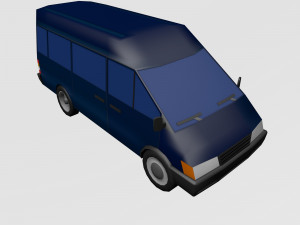 Set of light-duty cars 3D 모델