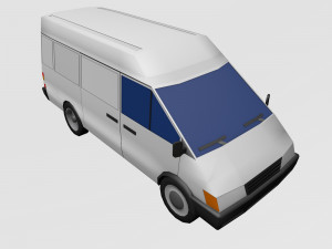 Set of light-duty cars 3D 모델