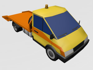 Set of light-duty cars 3D 모델