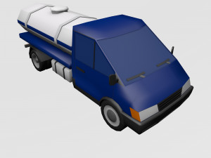 Set of light-duty cars 3D 모델