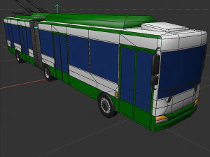 Bus set 3D Model