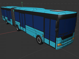 Bus set 3D Model