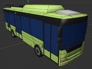 Bus set 3D Model
