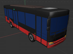Bus set 3D Model