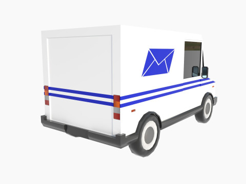 Set of special equipment vans Model 3D