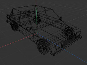 Set of cars 3D मॉडल