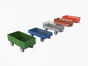 Heavy equipment package 3D 模型